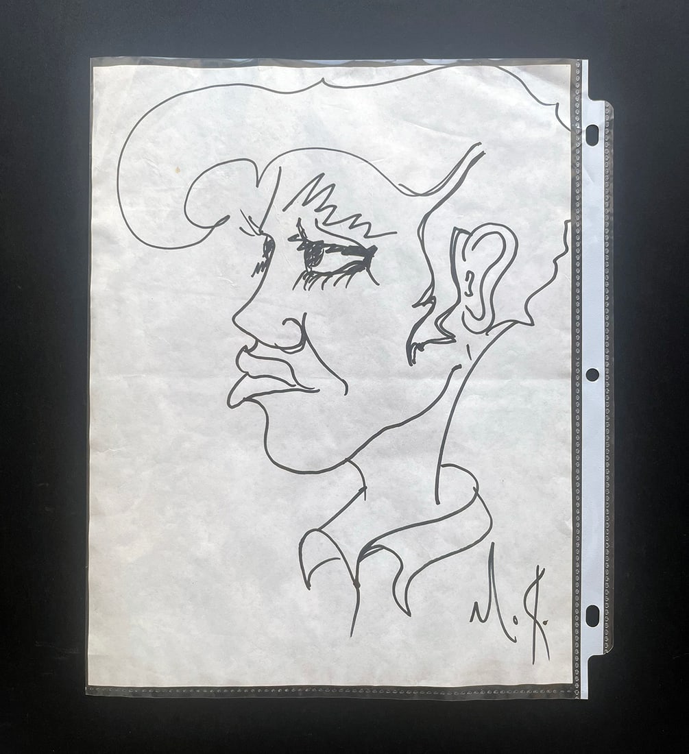 Michael Jackson Original Drawing (1 of 2)