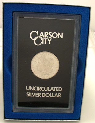 1884-CC Morgan Silver Dollar w.Box
