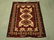 1897: Semi Antique Persian Baloch Rug 3x3