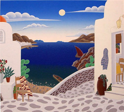 Aegean Cove by Thomas McKnight (1 of 1)