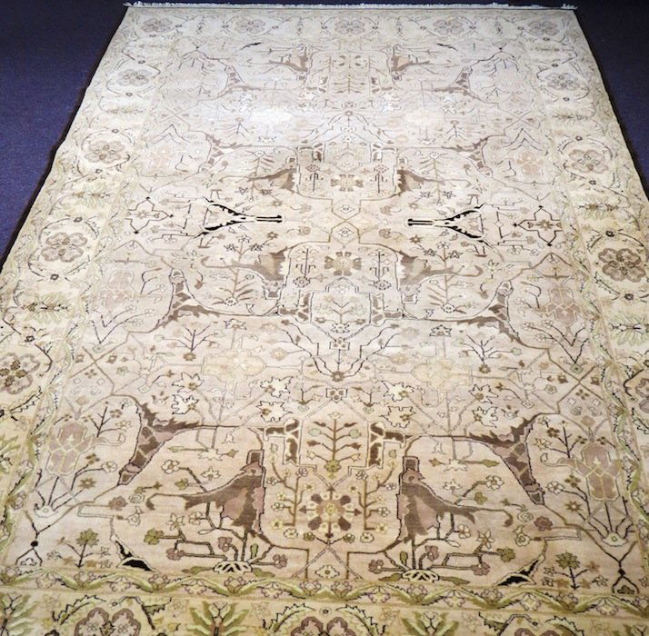 Neutral Brown Rug 10'4" x 13' Mint! (1 of 7)