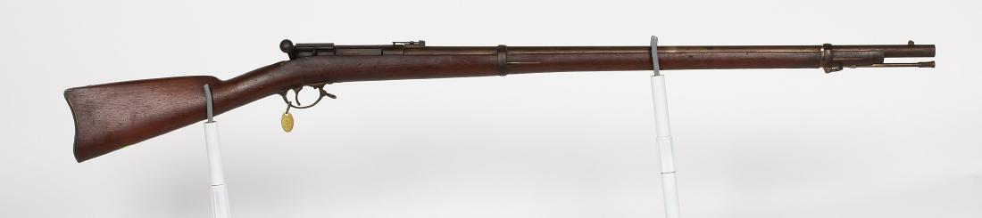 Springfield Model 1871 Rifle 1871 JMD-10286: This is a model 1871 musket with the Ward Burton patent design. SN: N/A, JMD Oval Tag: 8979, Condition: Very Good, >