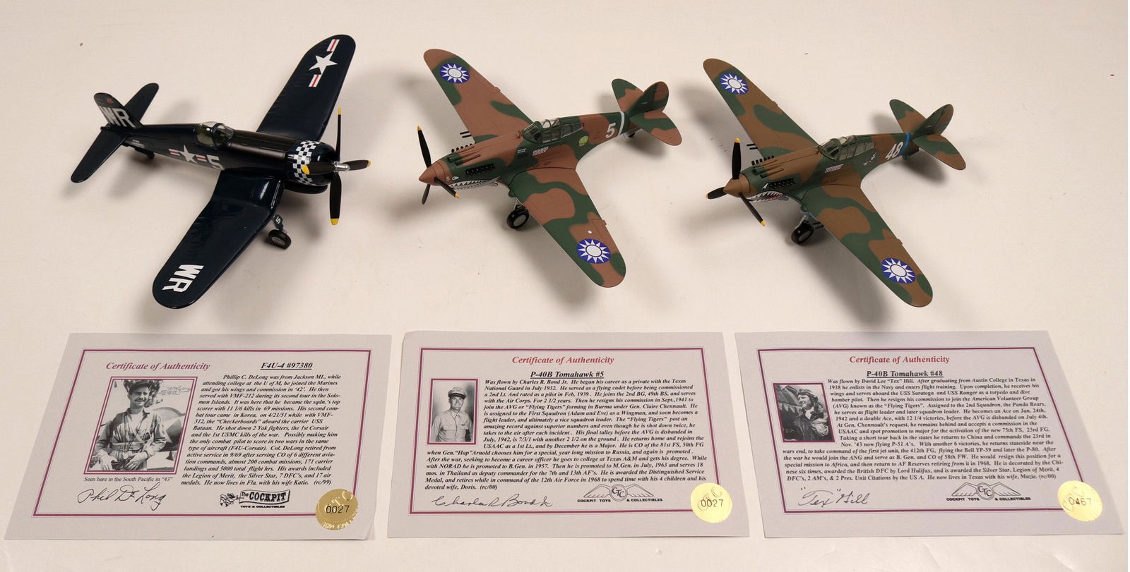 Historical Military Aircraft Desk Models 108891 Oct 04 2019