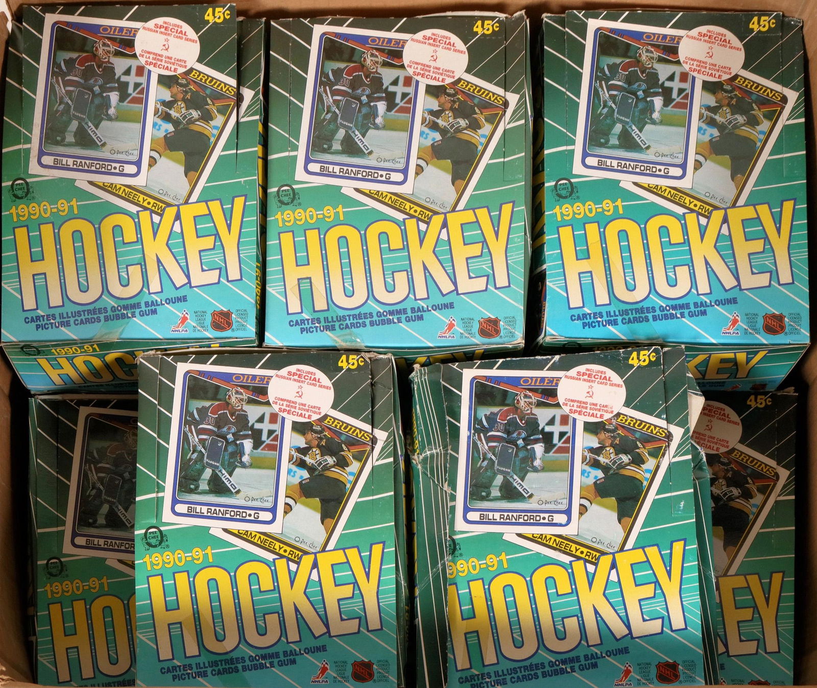 17 O-Pee-Chee 1990-91 NHL Hockey Box Sets  #110245 (1 of 1)