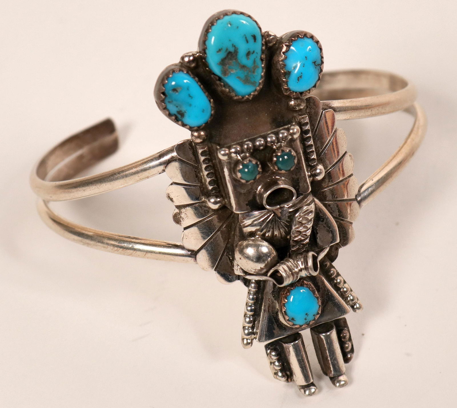 Turquoise Kachina Bracelet  (117035) (1 of 1)