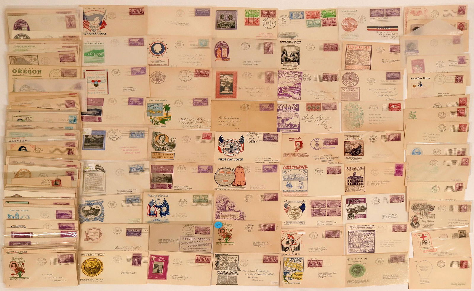 Various States First Day Covers  (116750) (1 of 1)