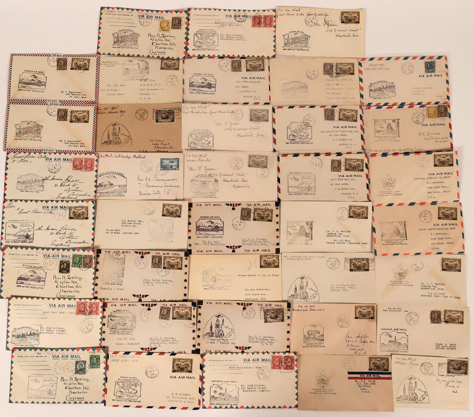 Canadian 1st Flight Covers: 1937  (115051) (1 of 1)