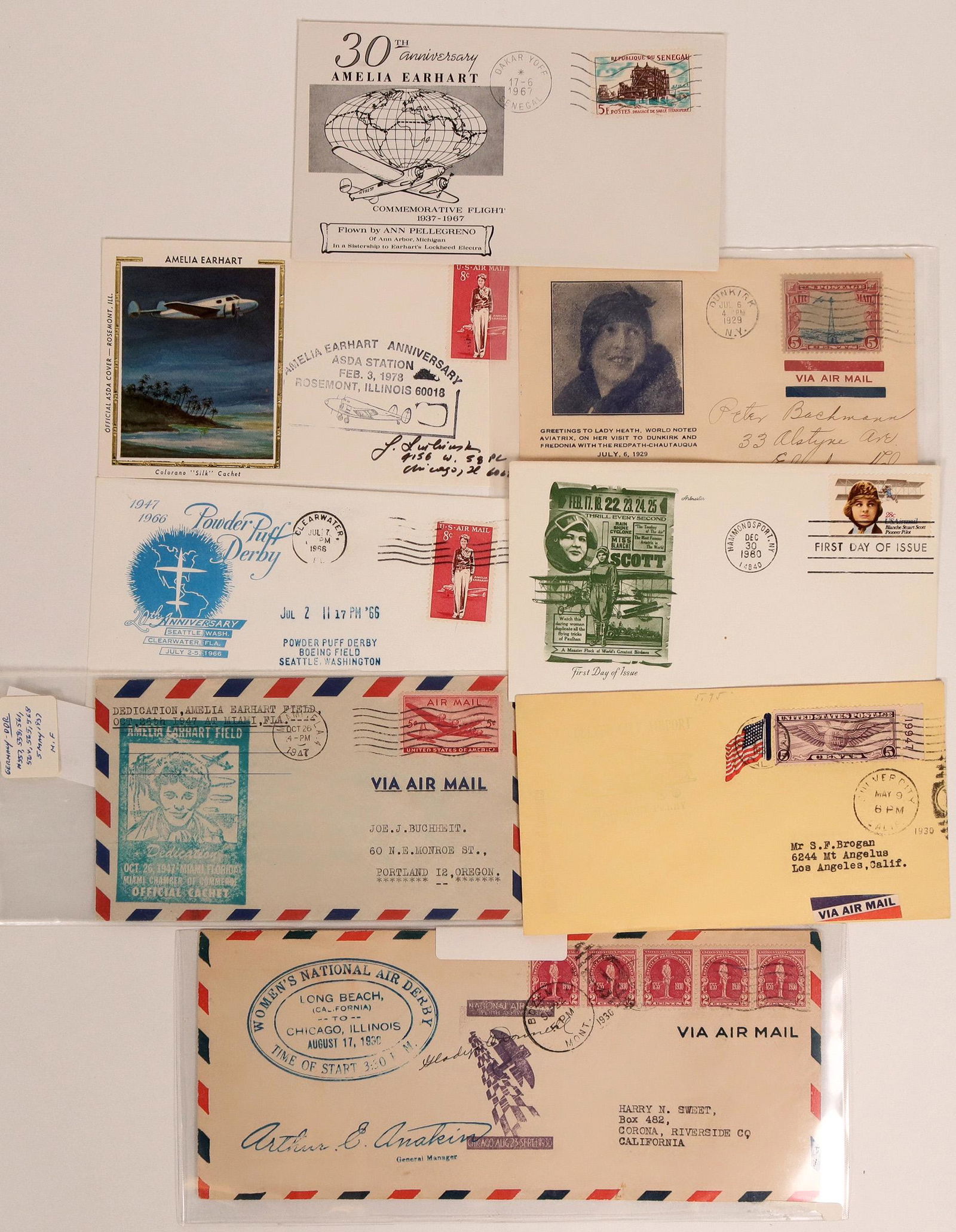 Women's International Air Races Covers incl. Amelia (1 of 1)