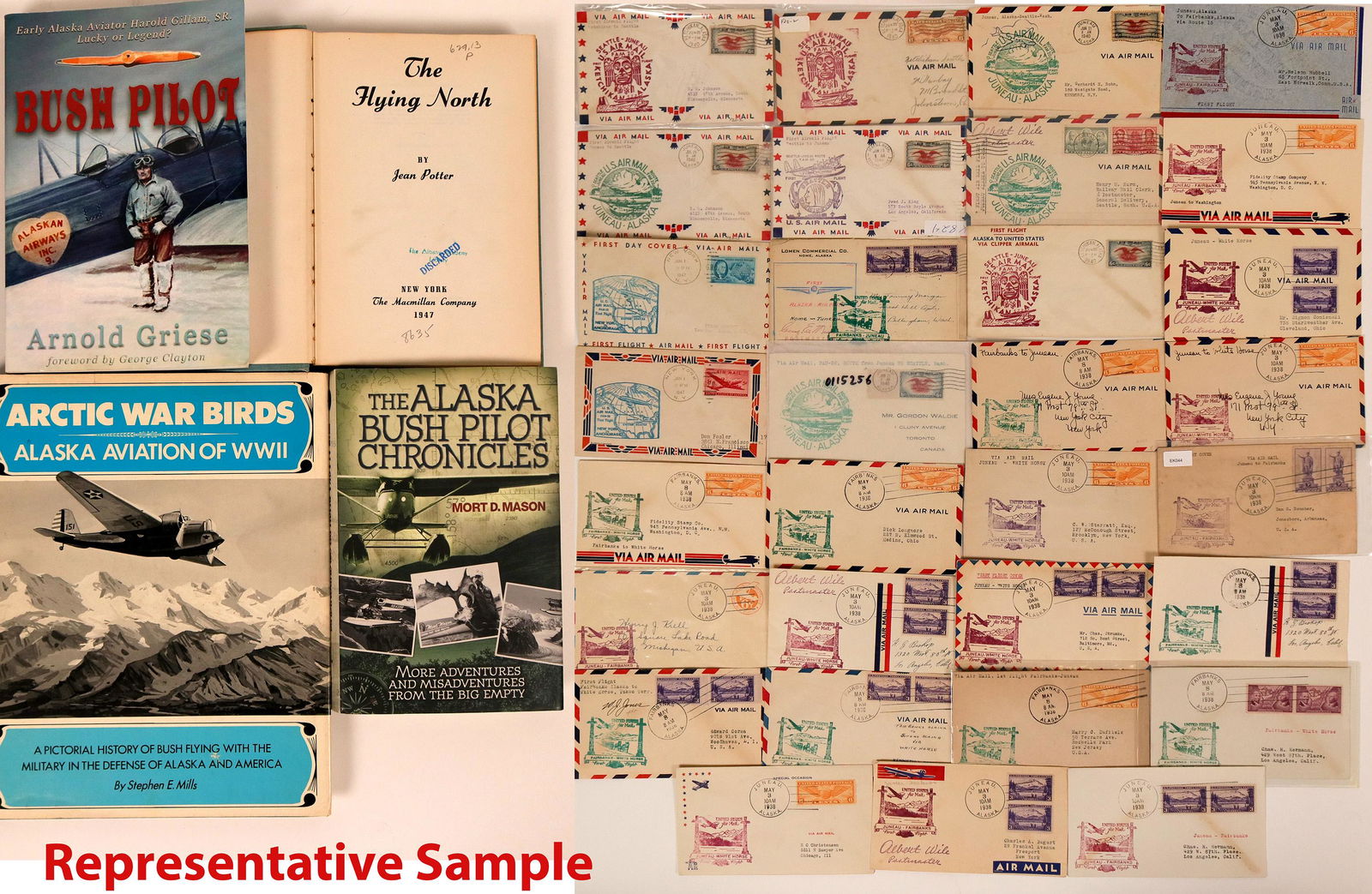 First Covers & Air History Books: Alaska (115202) (1 of 1)