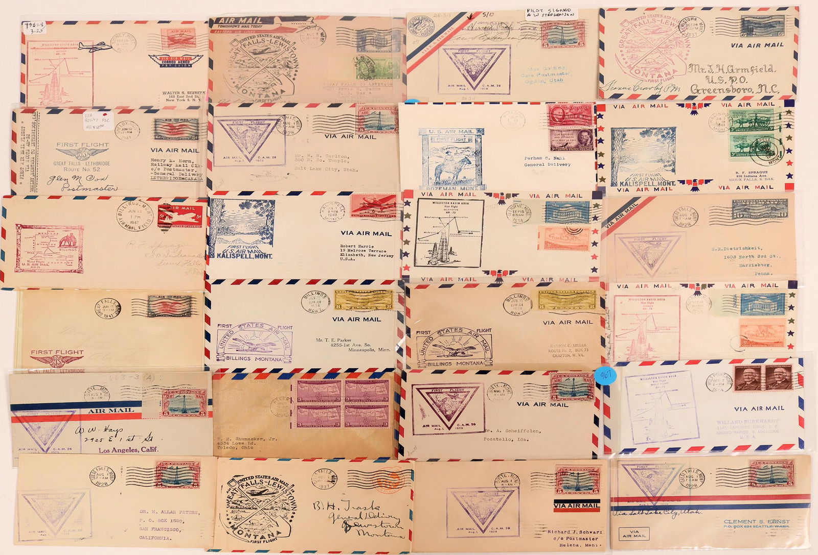 Montana First Flight Covers (116645) (1 of 1)