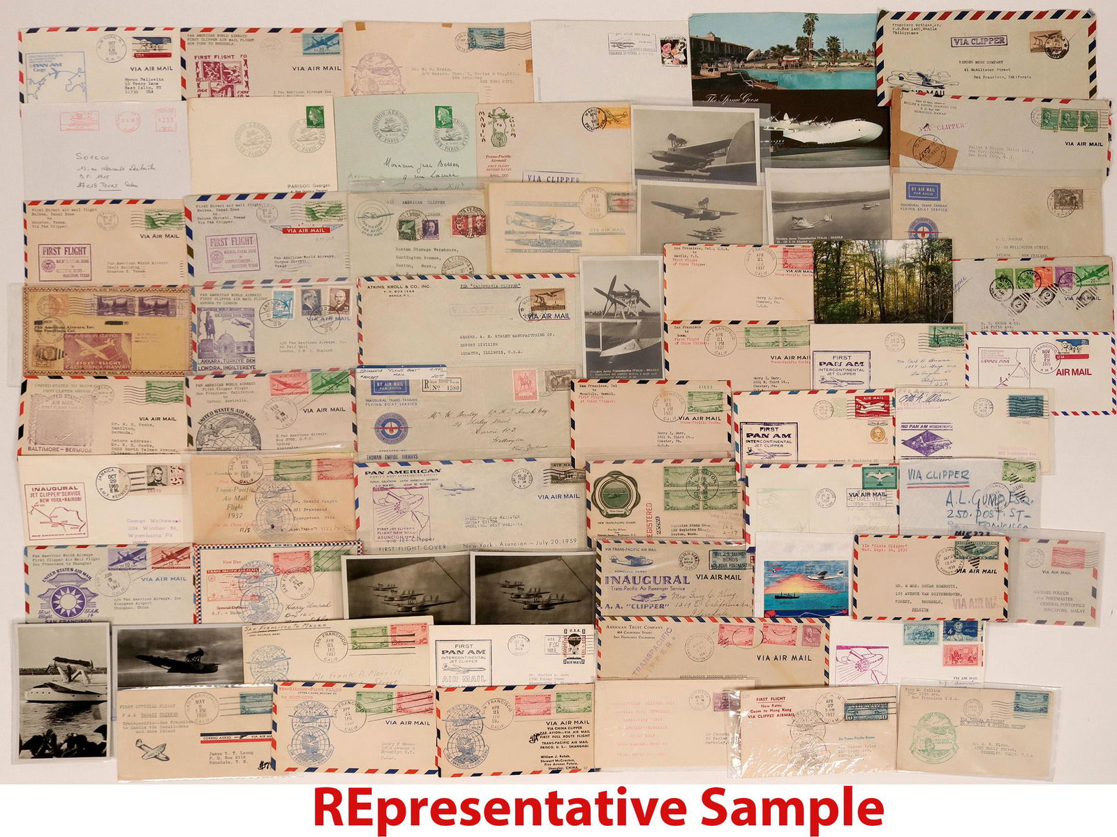 Seaplanes First Day & First Flight Cover & Postcard (1 of 1)