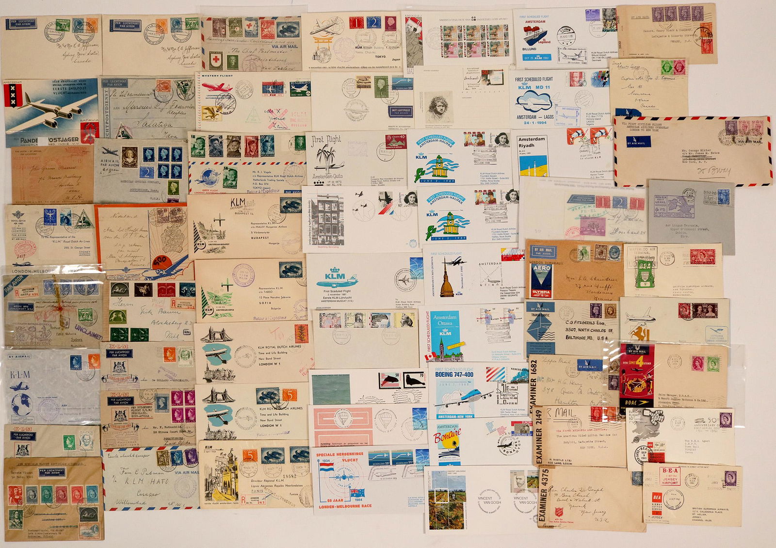 Europe First Flight Covers (100)  (117115) (1 of 1)