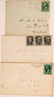 Three San Diego County Covers with Rare MS Cancels