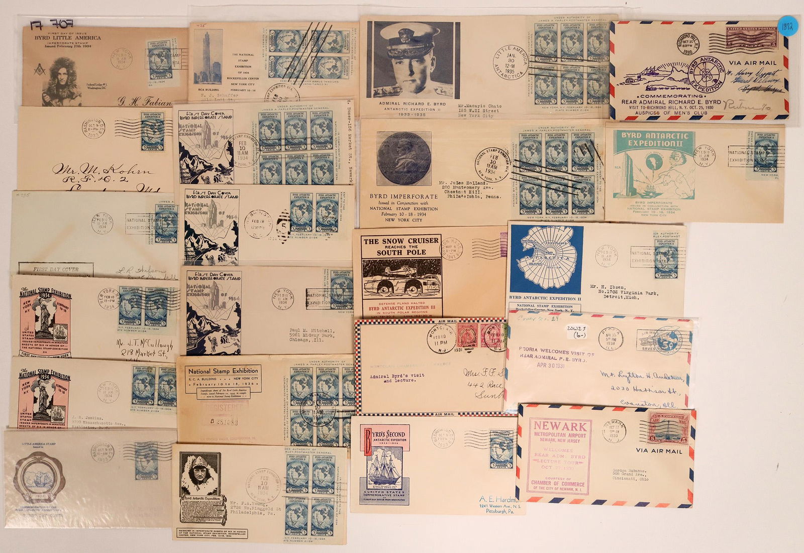 Admiral Byrd Antarctica Arctic Expedition Covers (1 of 2)