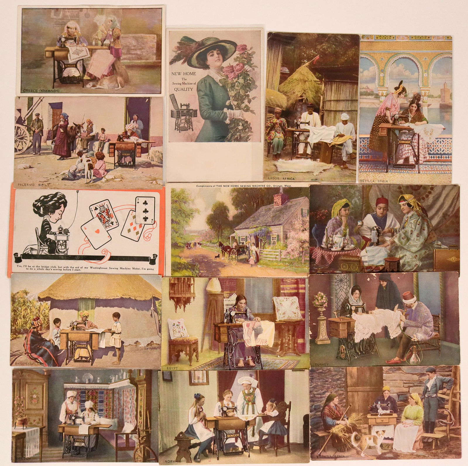 Singer Sewing Cards  (116108) (1 of 1)