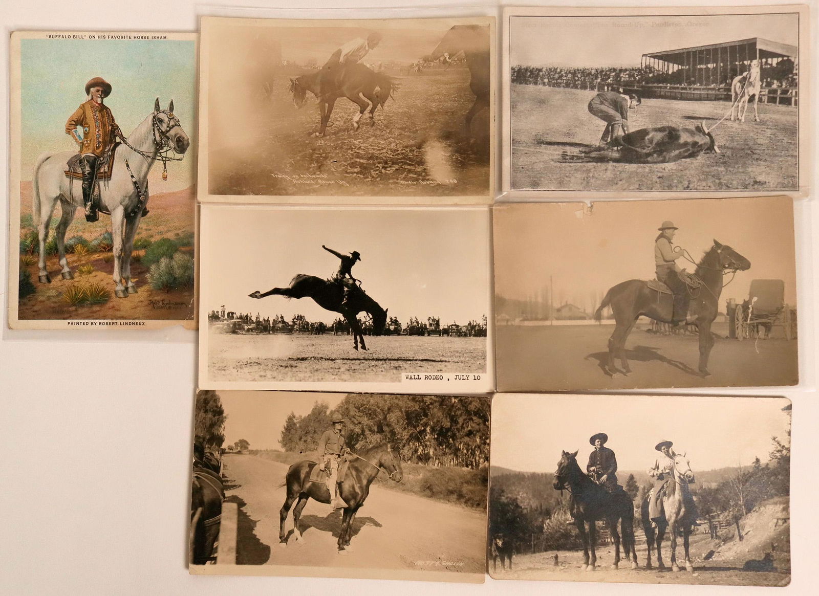 Some Cowboy RPC's and Print Postcards  (116762) (1 of 1)