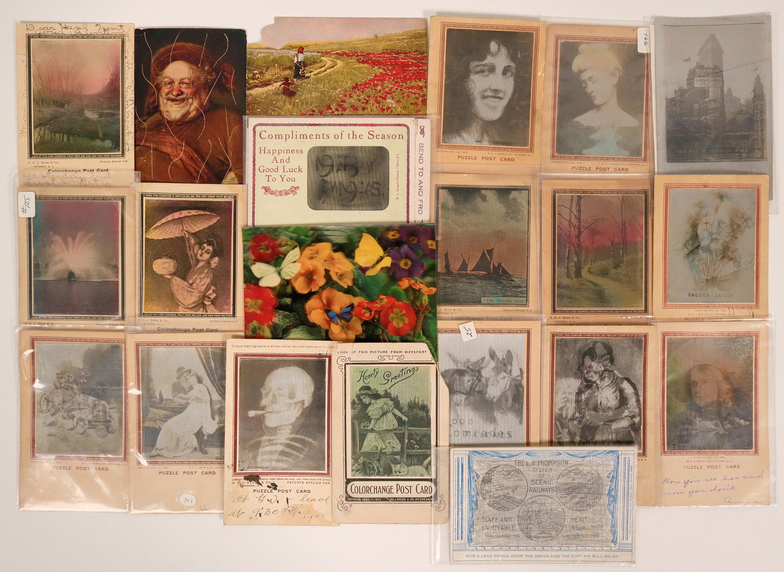 Puzzle & Holographic Novelty Postcards  (115626) (1 of 1)