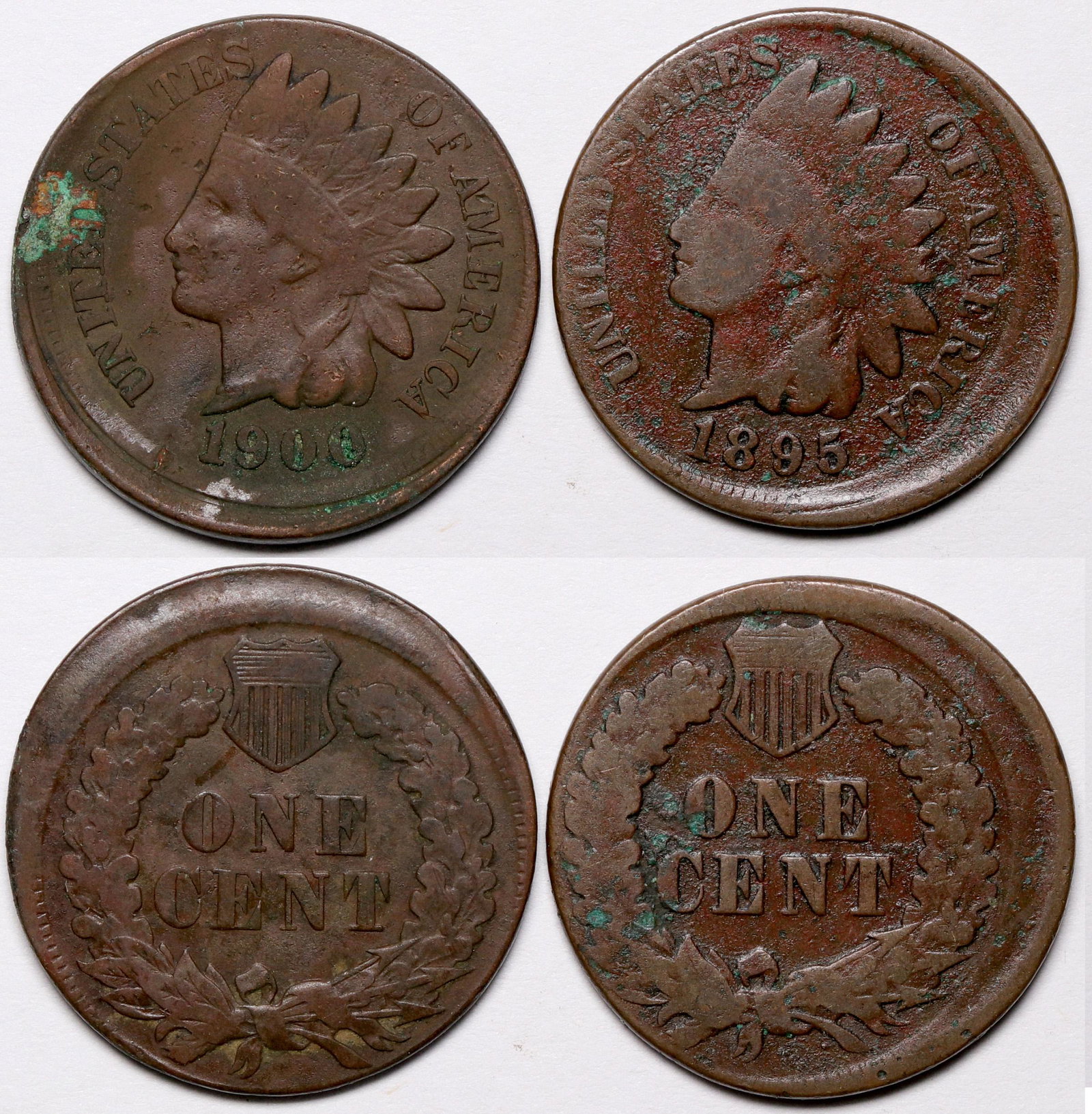 Off Center Indian Cents  (117045) (1 of 1)