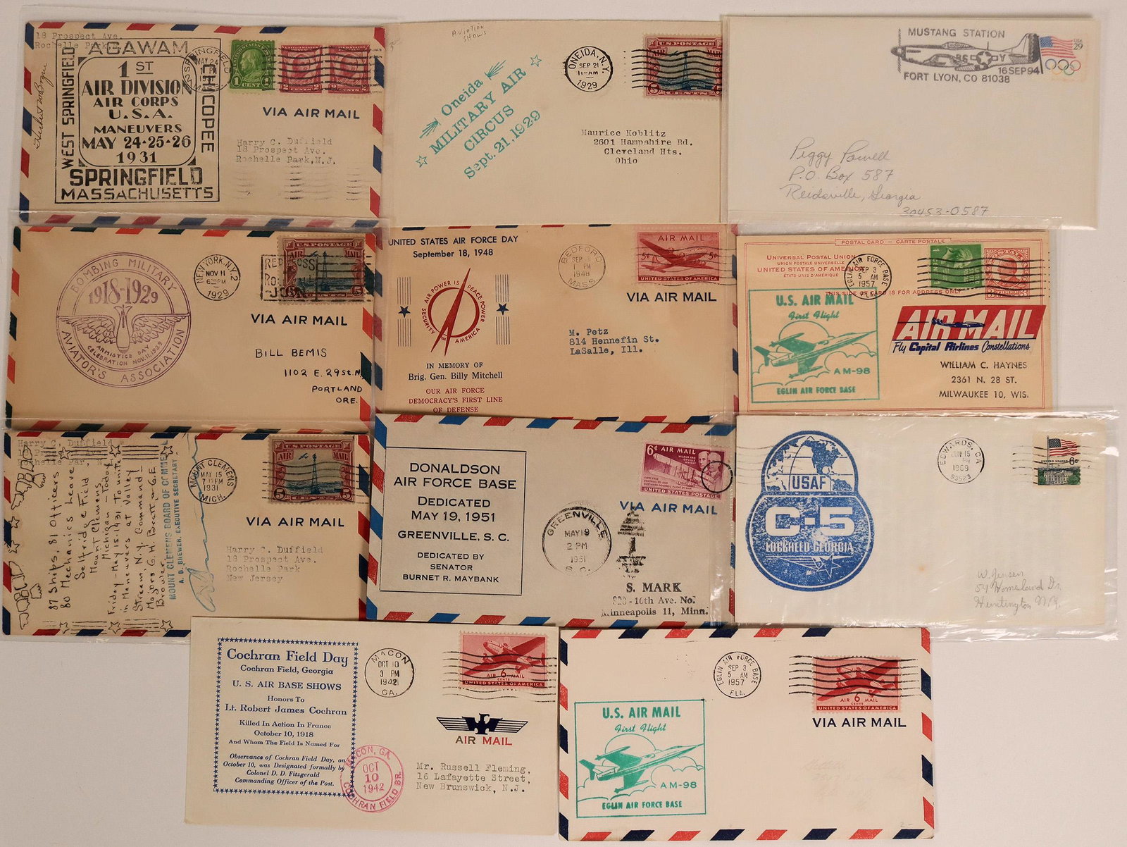 U.S. Air Force Military Post Cards 1929-1957  (115676) (1 of 1)