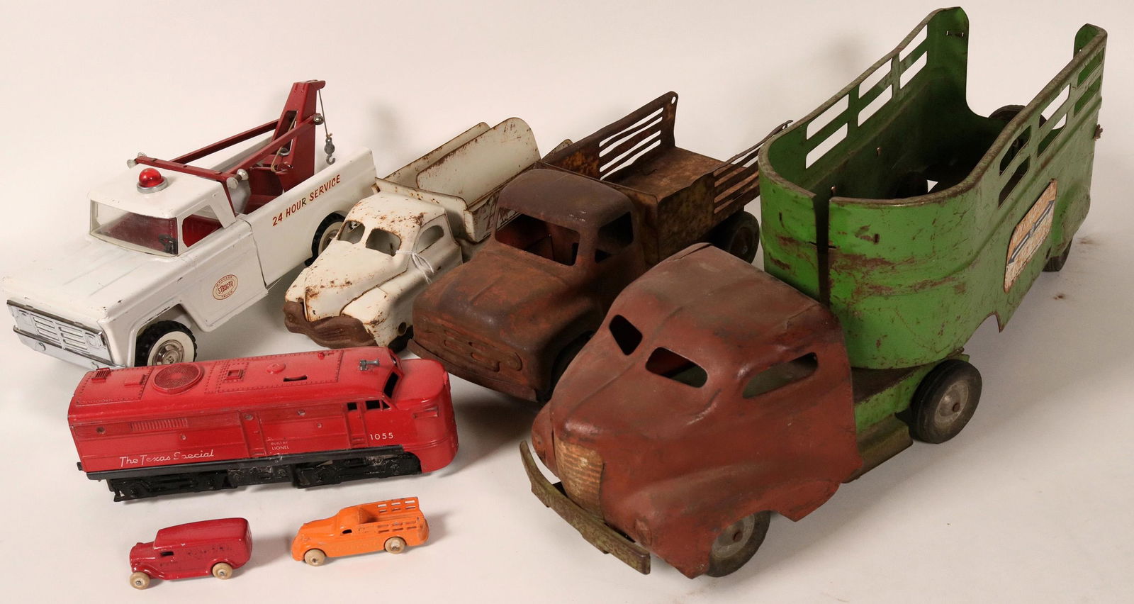 metal toy trucks