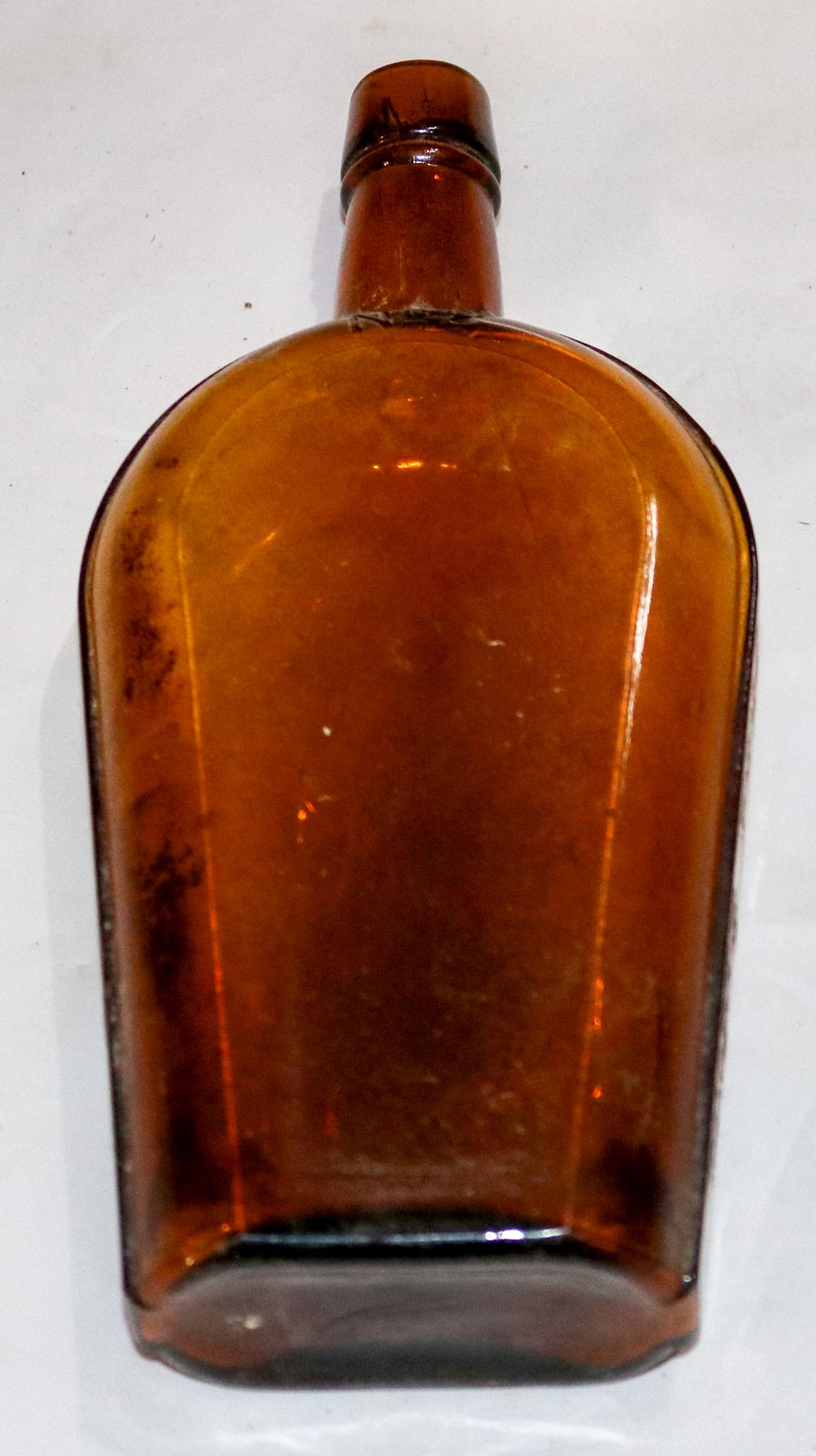 Yerba Buena Bitters 1 Qt Bottle (108256): Dug in Nevada near Viginia City. Found at the V & T Depot. Uncleaned. Appears Mint. Partial paper label unreadable. Appears to be tooled top. Date: c1890Country (if not USA): State: NevadaCity: Virgin