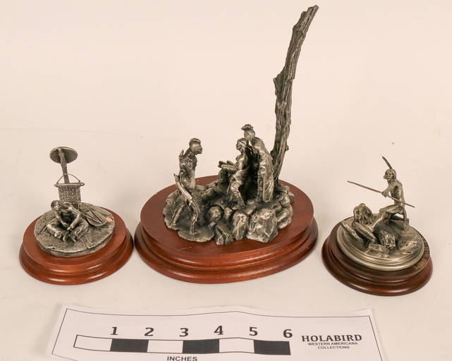 Pewter Native American Figurines by Chilmark (3) Dec 20, 2020 Holabird Western Americana