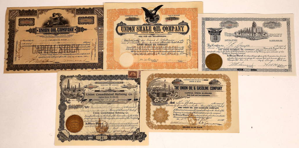 Five Oil Company Stocks With "union" In The Name