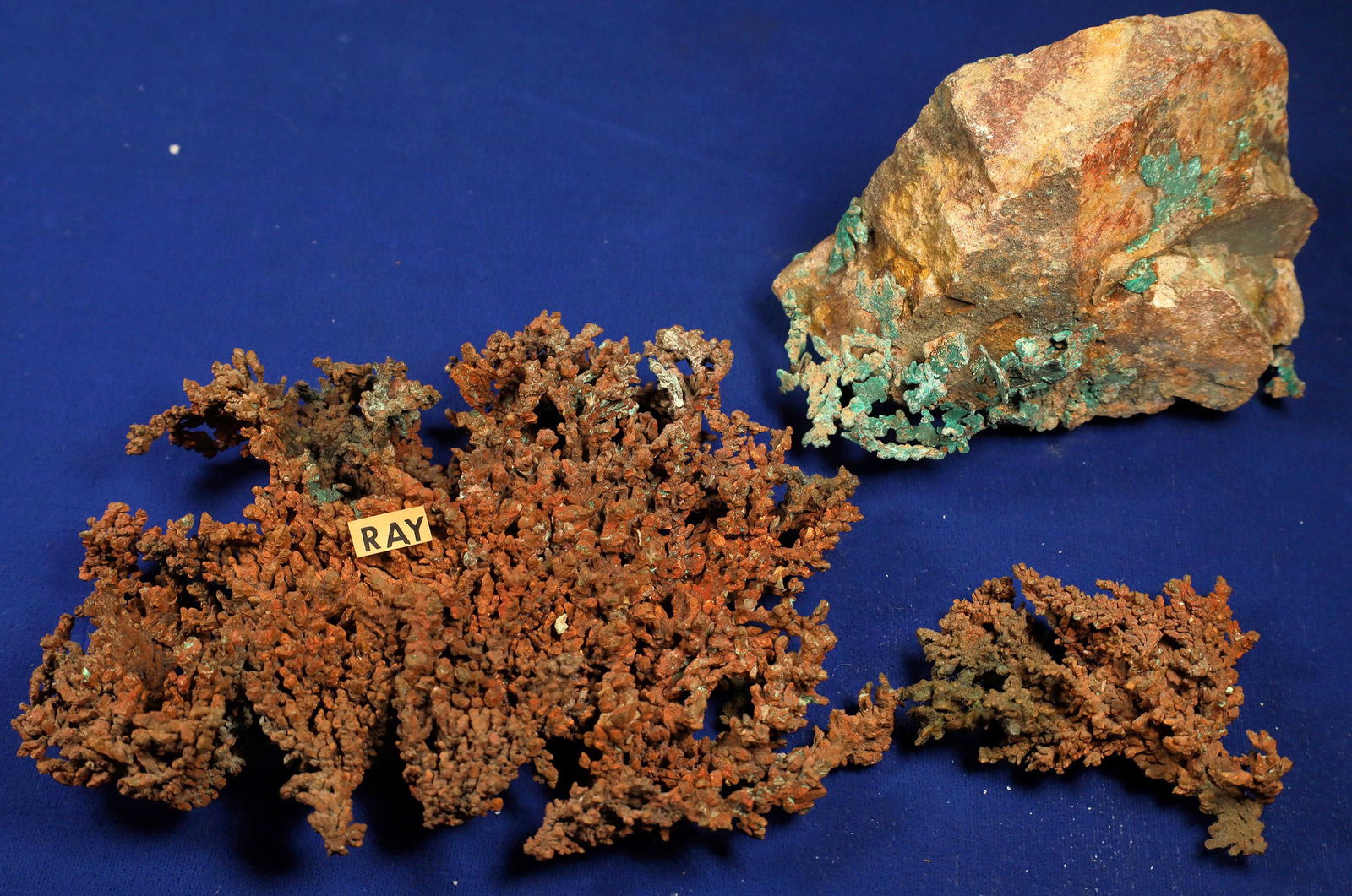 Native Copper, Ray Mine, Pinal County, Arizona (1 of 1)