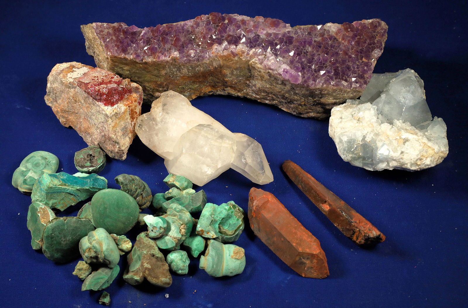 Mineral Specimen Group, Unknown Locations  [132879] (1 of 1)