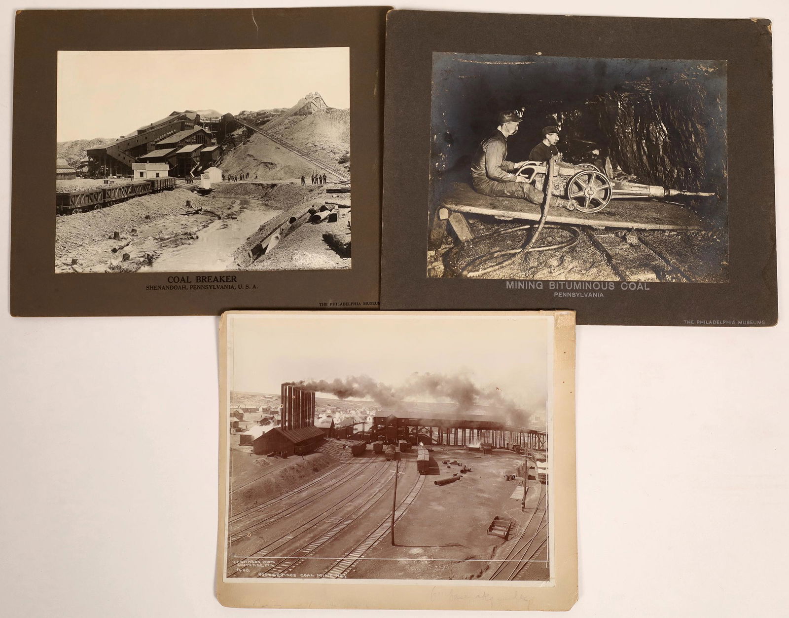 Three Coal Mining Photographs  [134018] (1 of 1)