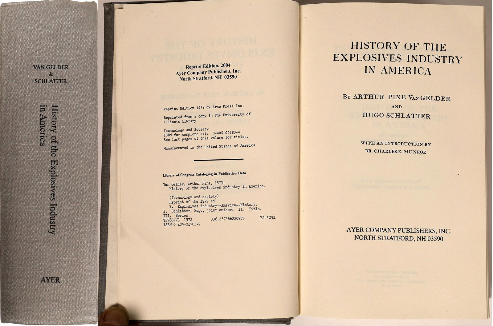 History of the Explosives Industry in America, Rare (1 of 1)