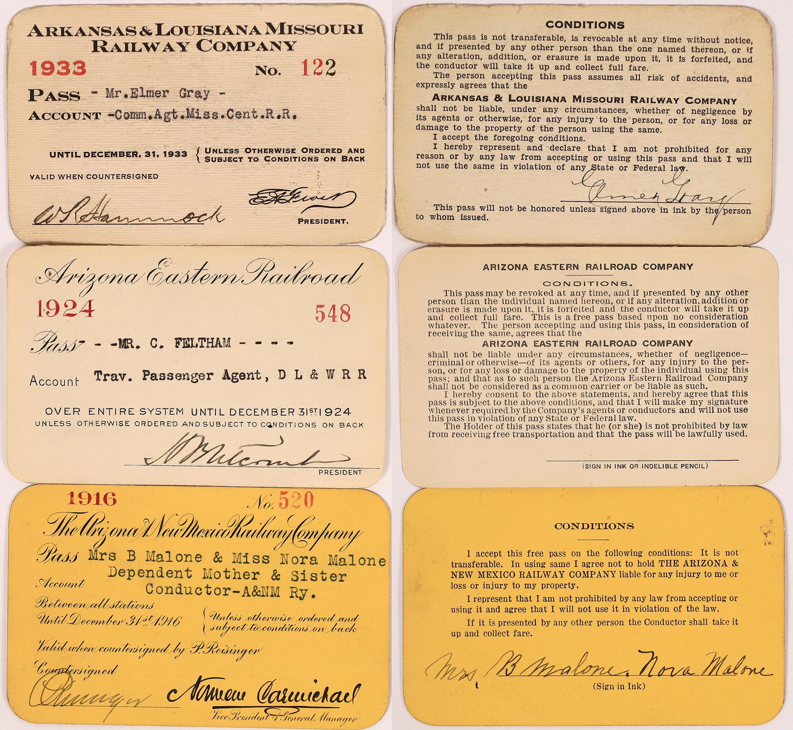 Arizona-New Mexico Railroad Passes Plus Bonus  [135523] (1 of 1)