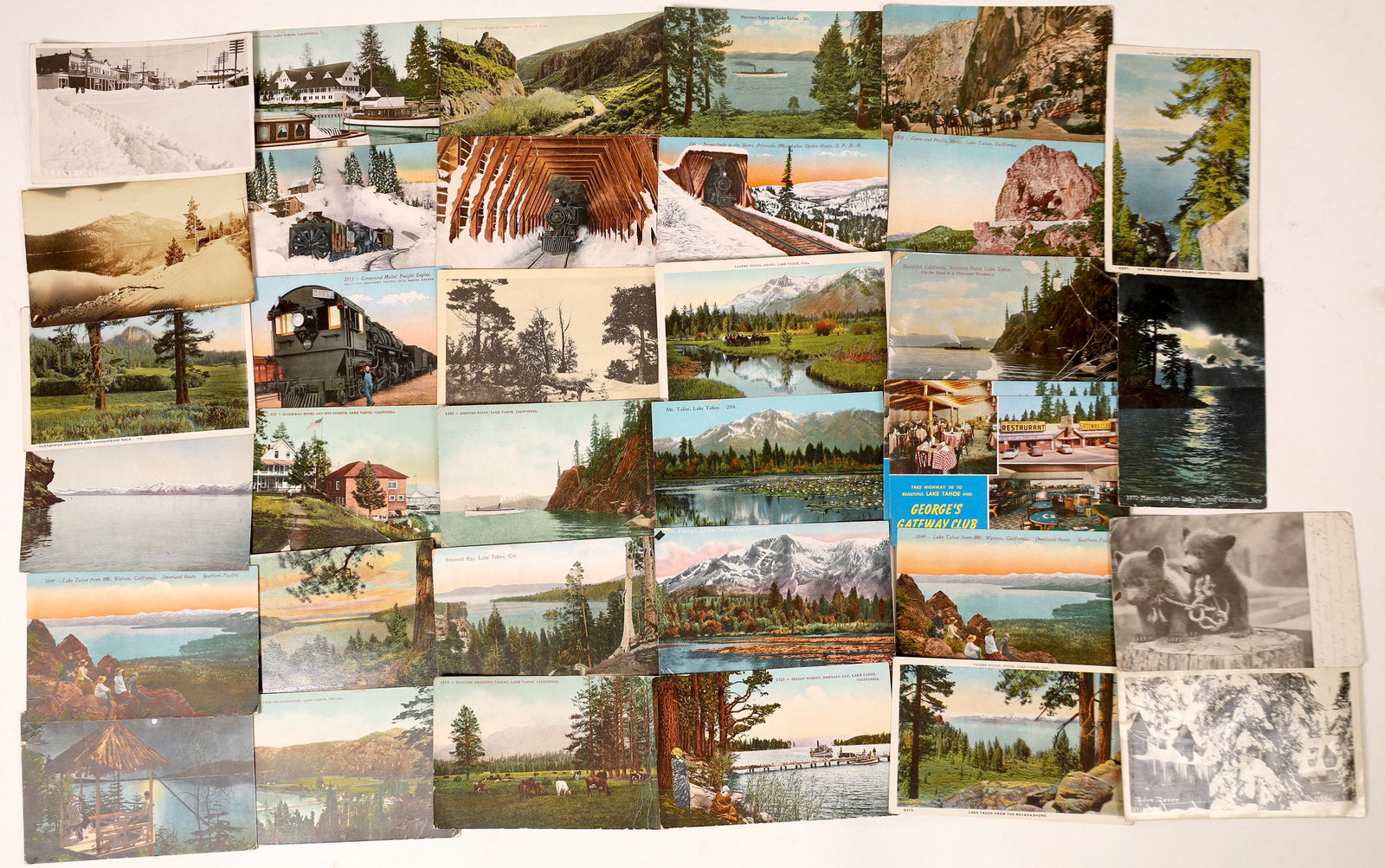 Lake Tahoe Postcard Collection  [130029] (1 of 1)