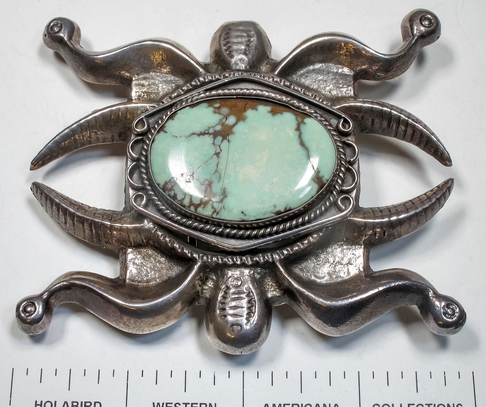 Navajo Tufa Cast Buckle  [135601] (1 of 1)