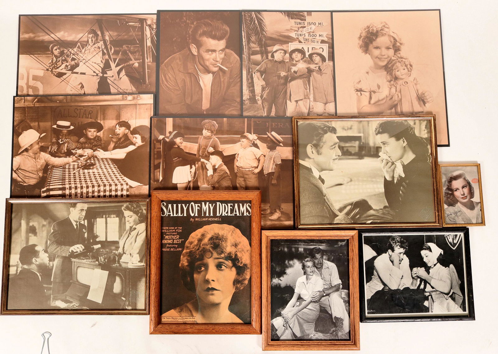 Collection of Movie Stills and Newspaper Photos of Film (1 of 3)