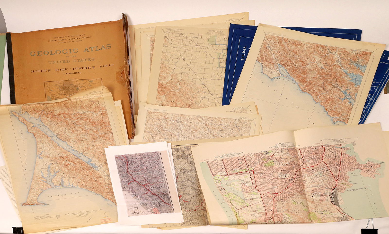 Older Maps of San Francisco Bay Area and Surrounding (1 of 1)