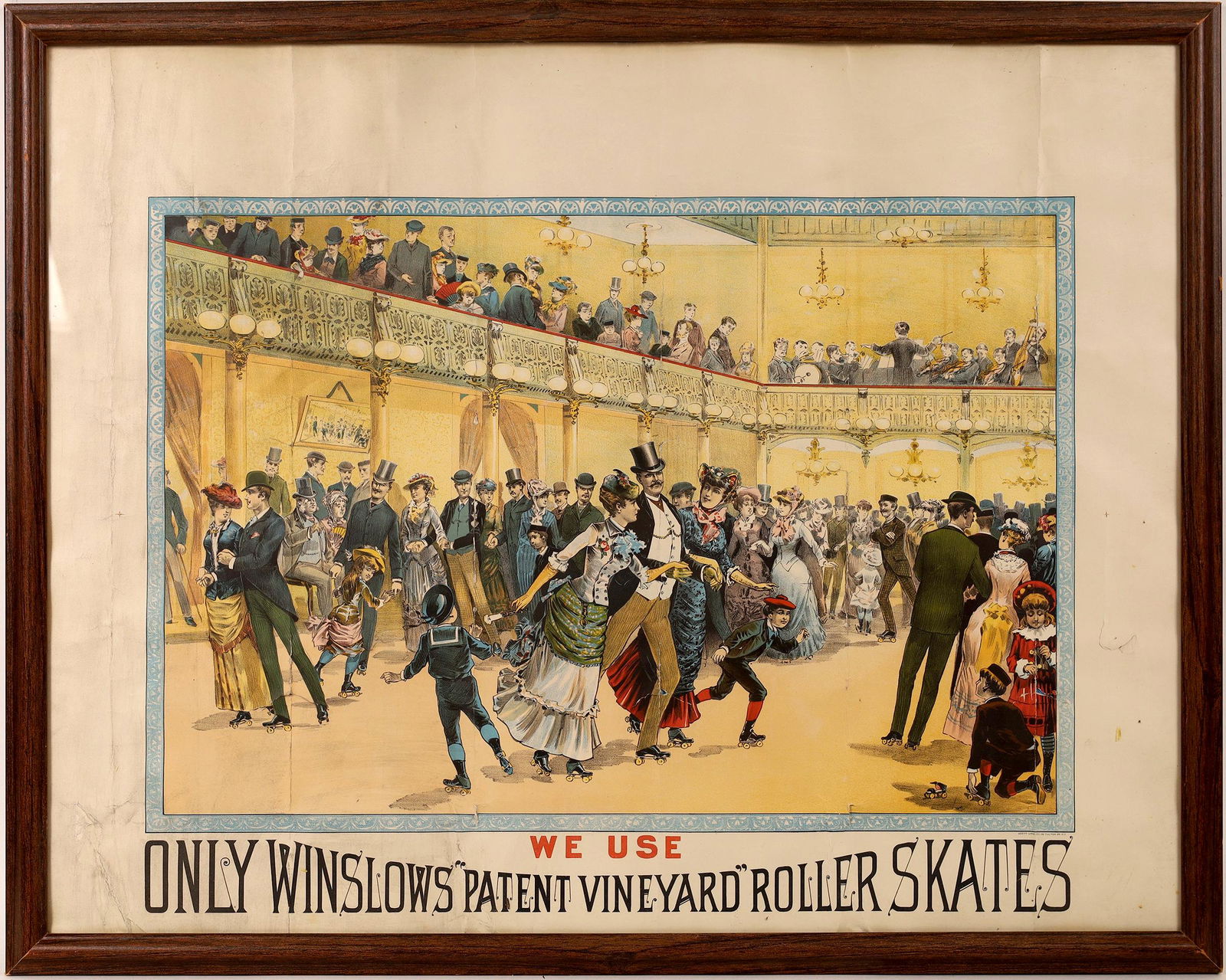 1880s Winslow Roller Skate Advertisement. [131700] (1 of 1)