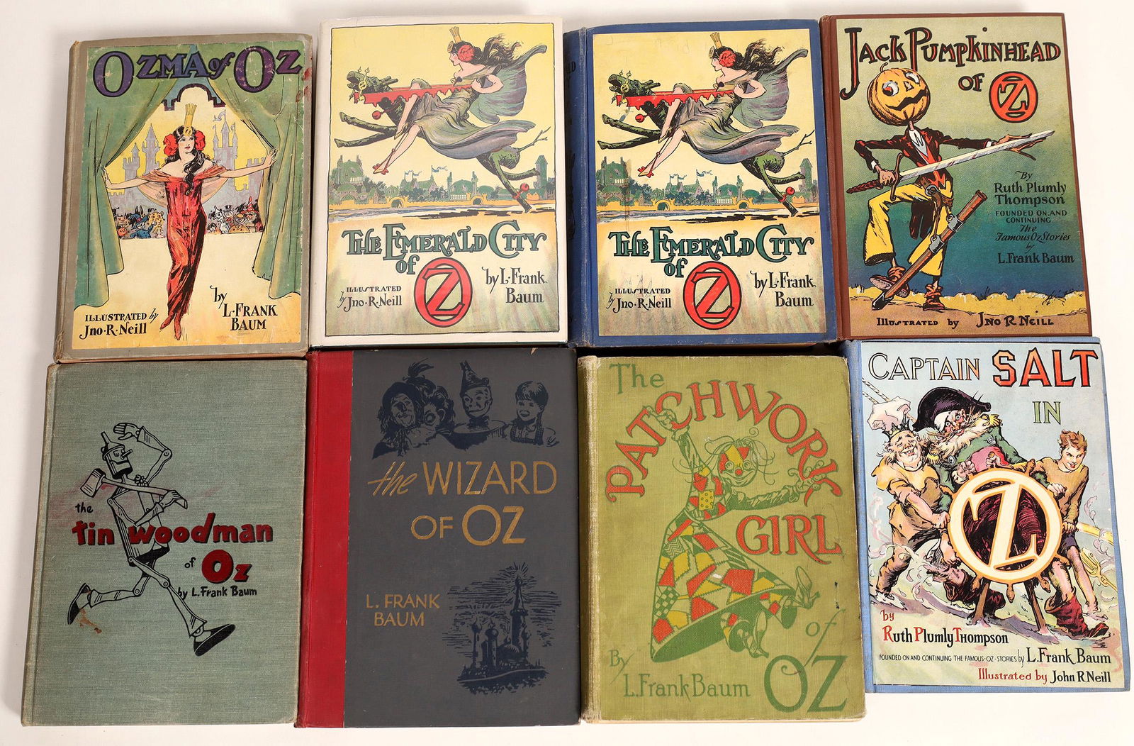 Collection of Oz books  illustrated by John R Neill (1 of 1)