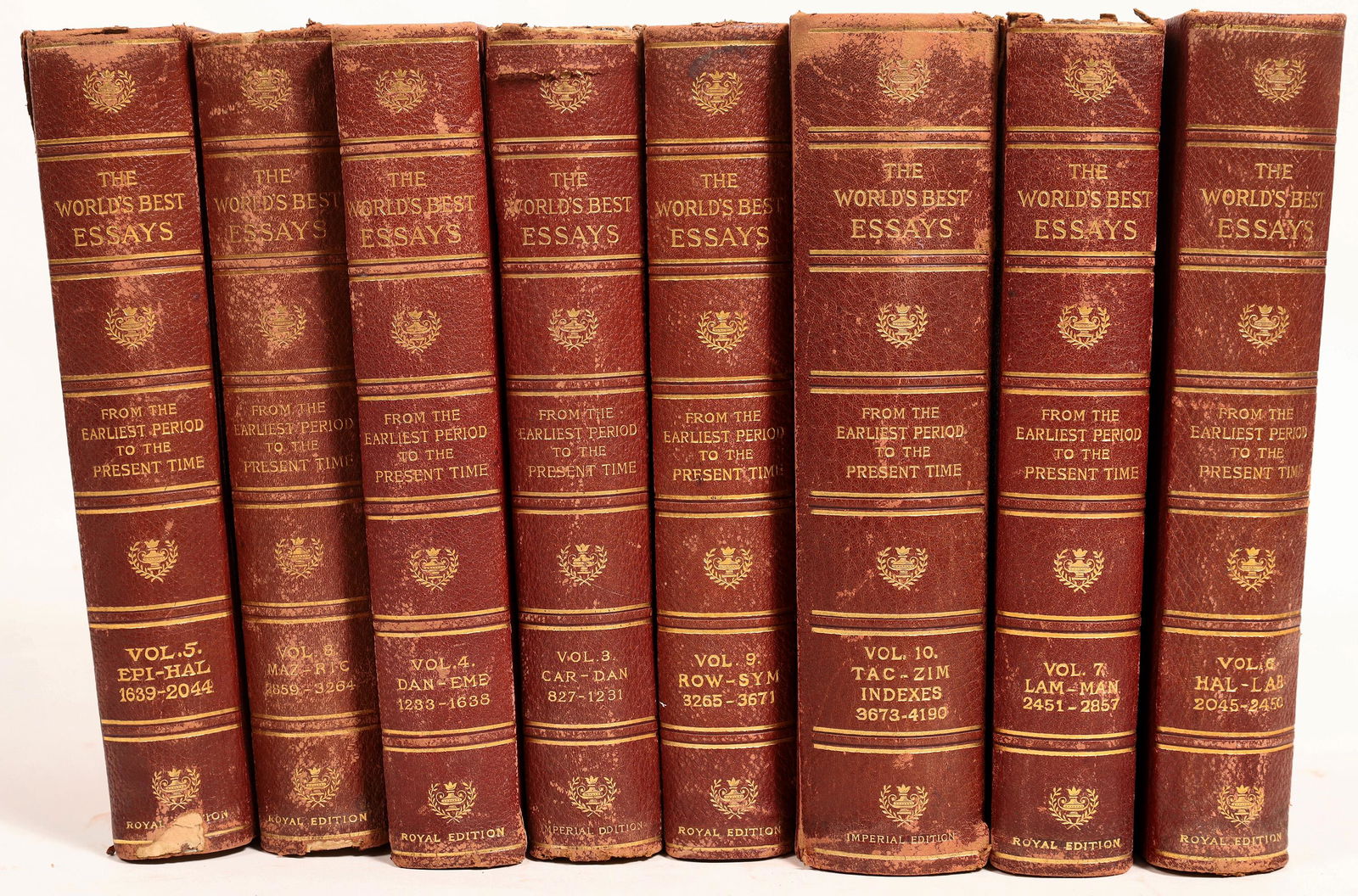 Worlds Best Essays  From The Earliest to the Present (1 of 1)