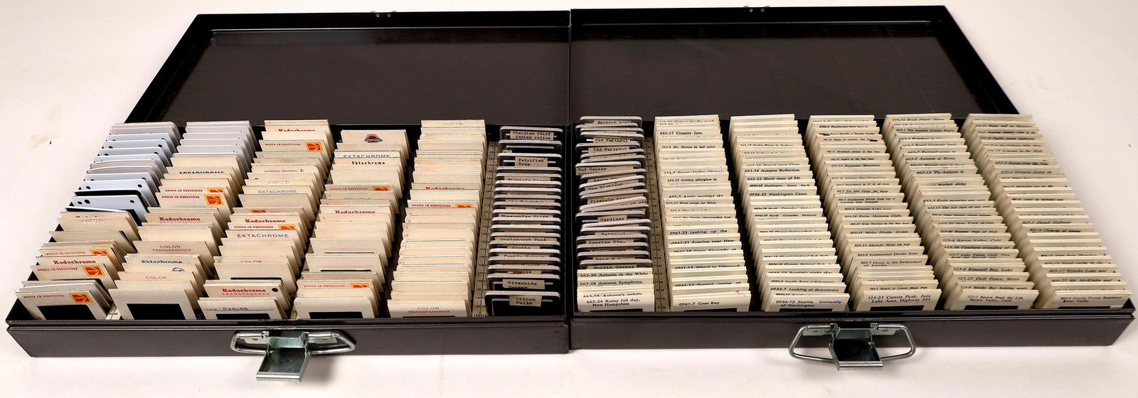 Color Slide Collection Ã± mostly identified, forty in (1 of 3)