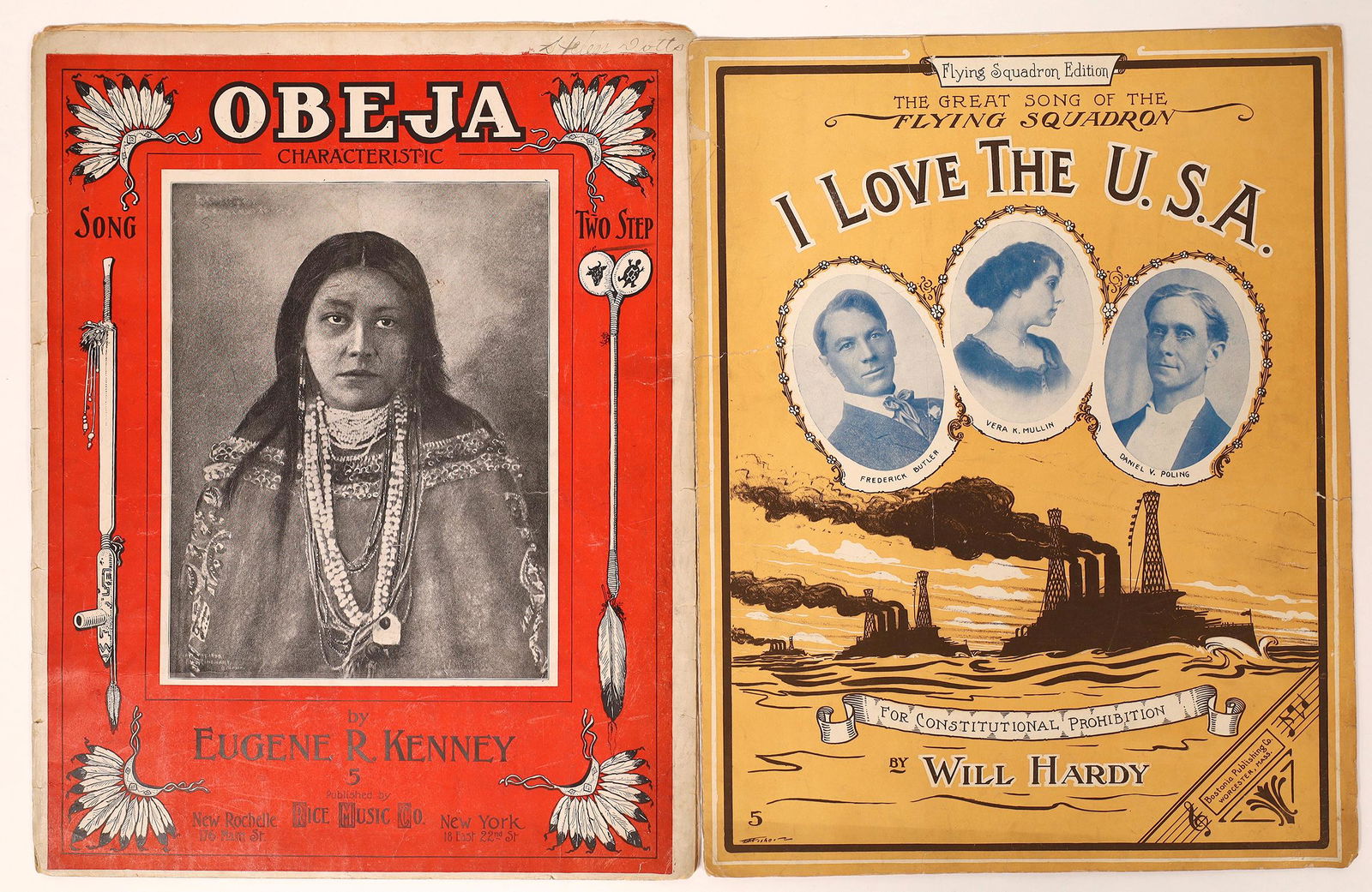 Two Rare Sheet Music Pieces: Native American and World (1 of 2)
