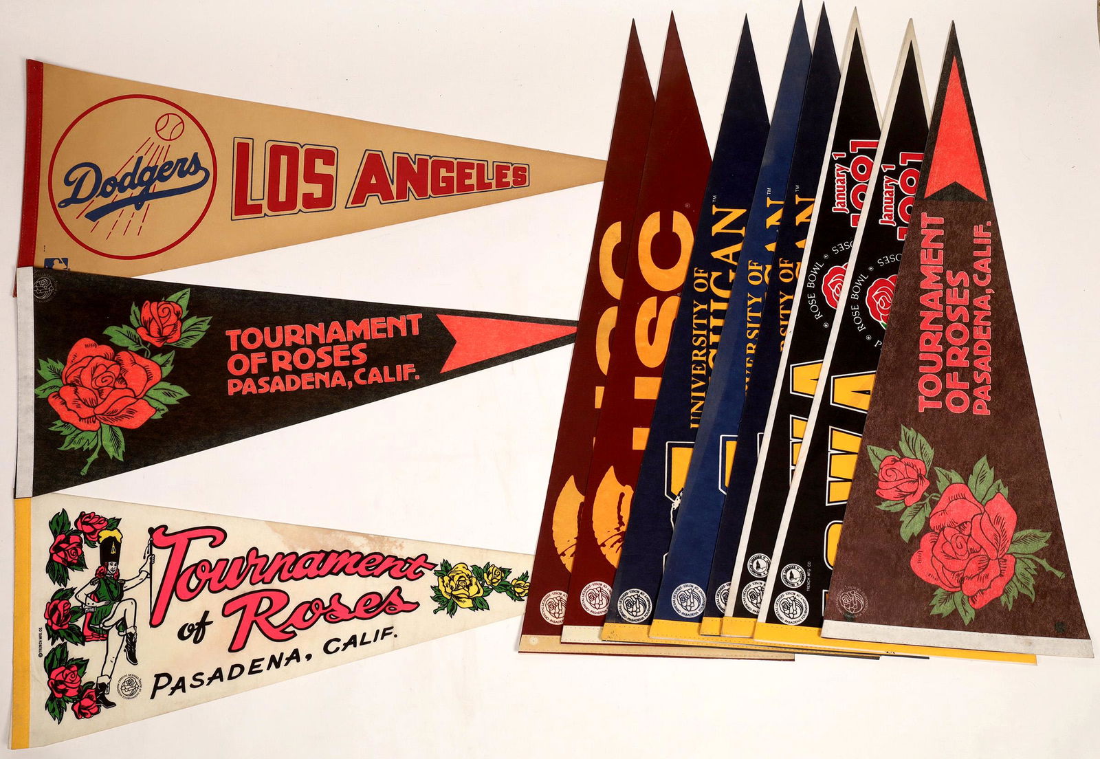 Rose Bowl Pennants and Aerial Photos  [132999] (1 of 4)