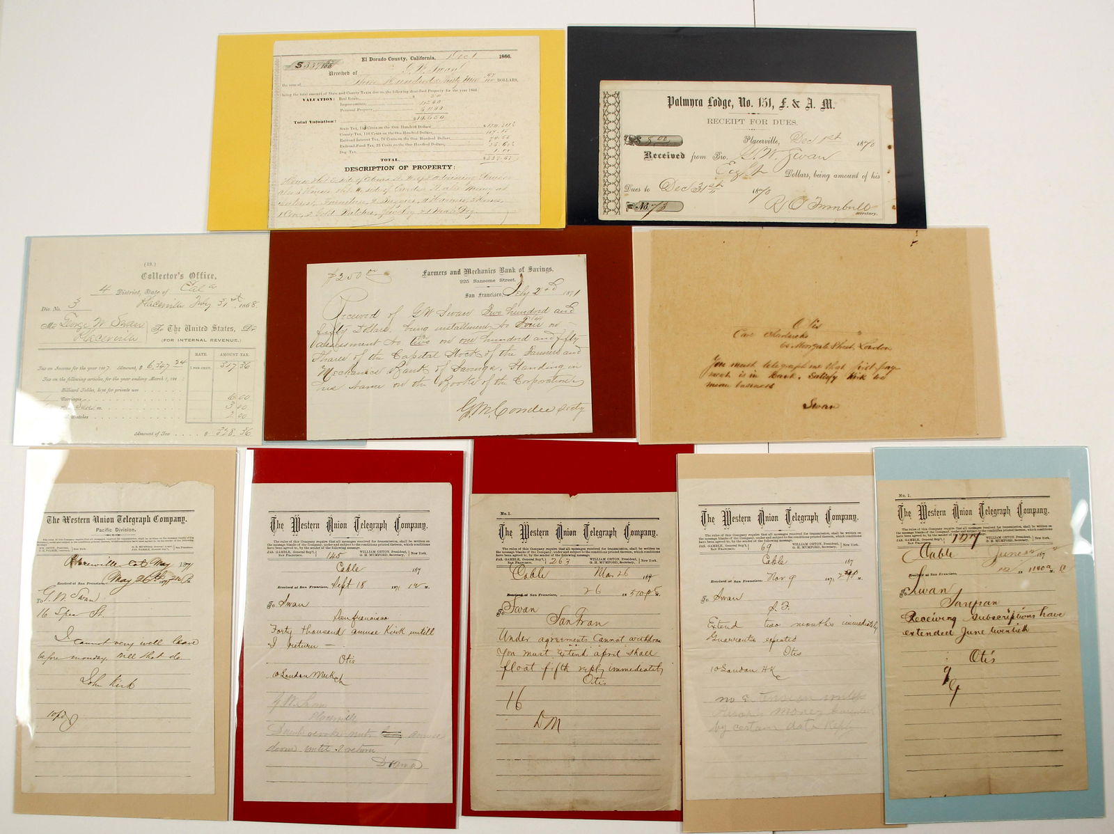 George Swan Archive (Placerville Railroad & Toll Road (1 of 1)