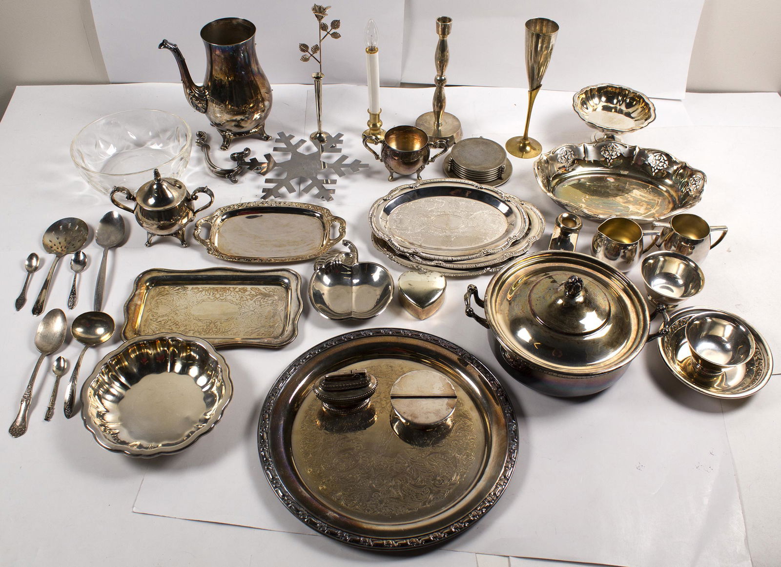 Group of Silver Plate Items  [135334] (1 of 1)