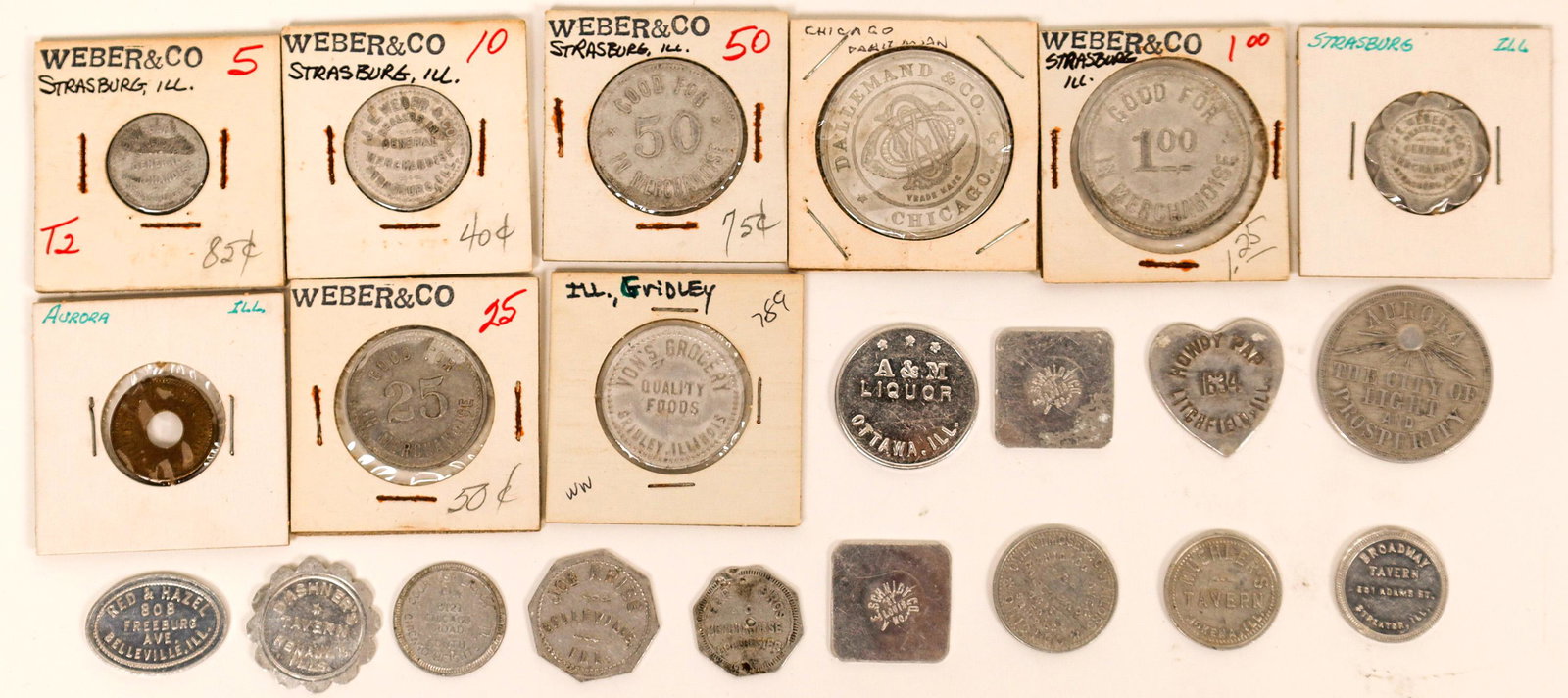 Illinois Token Collection  [136437] (1 of 2)