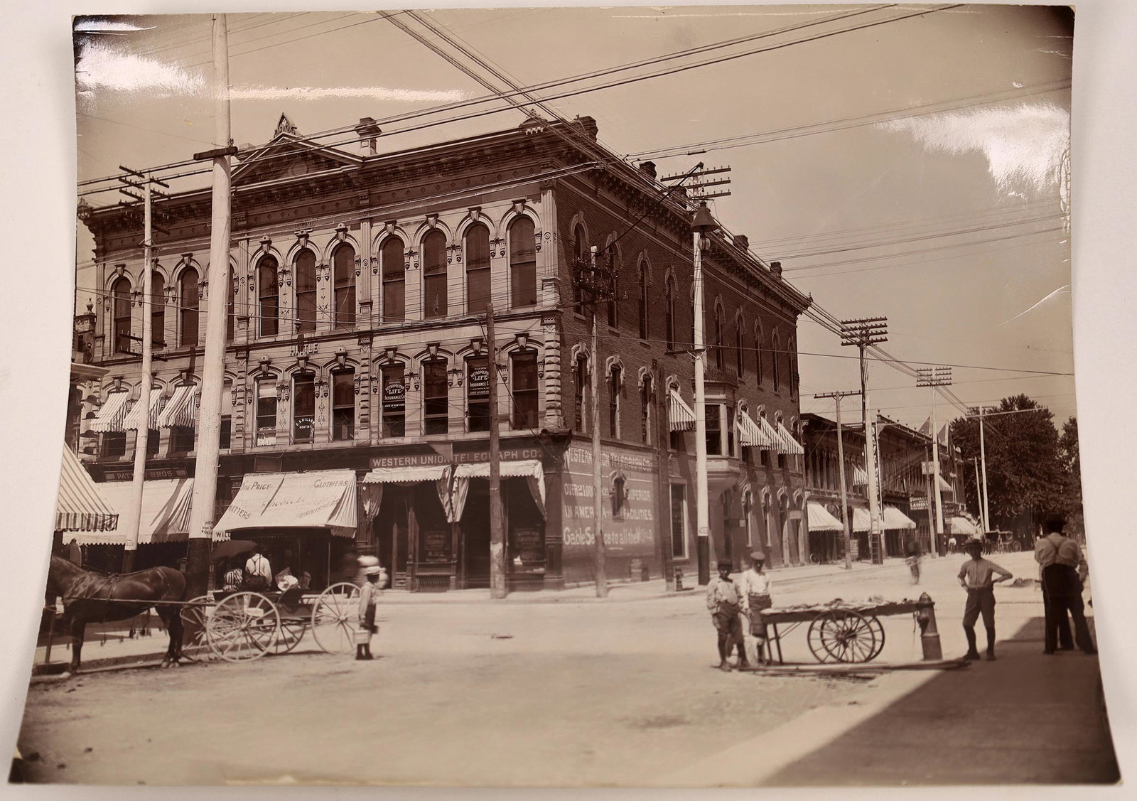 Western Union Telegraph Office Photograph  [137893] (1 of 1)