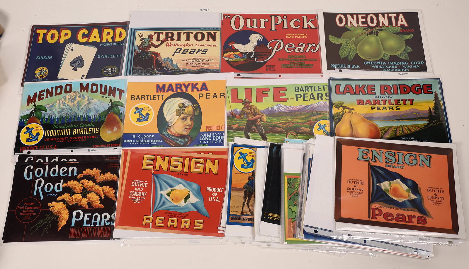 Fruit Crate Label Collection  [140045] (1 of 1)