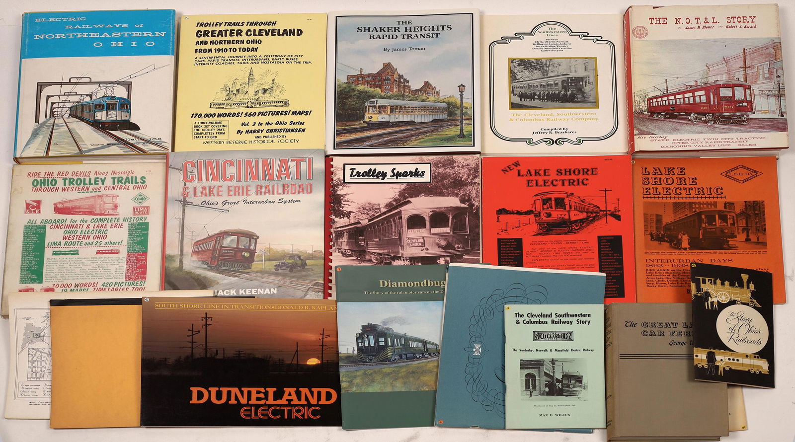 Ohio Railroad Books (15+)  [128252] (1 of 1)