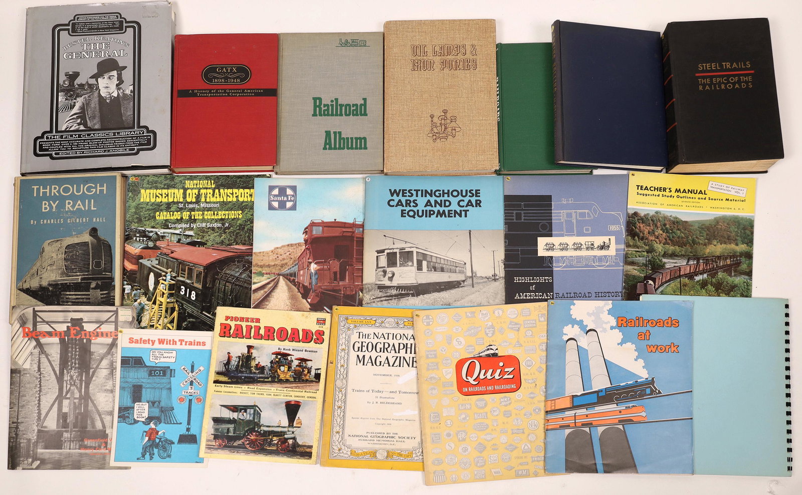 Railroad History Book Collection (20)  [129766] (1 of 1)