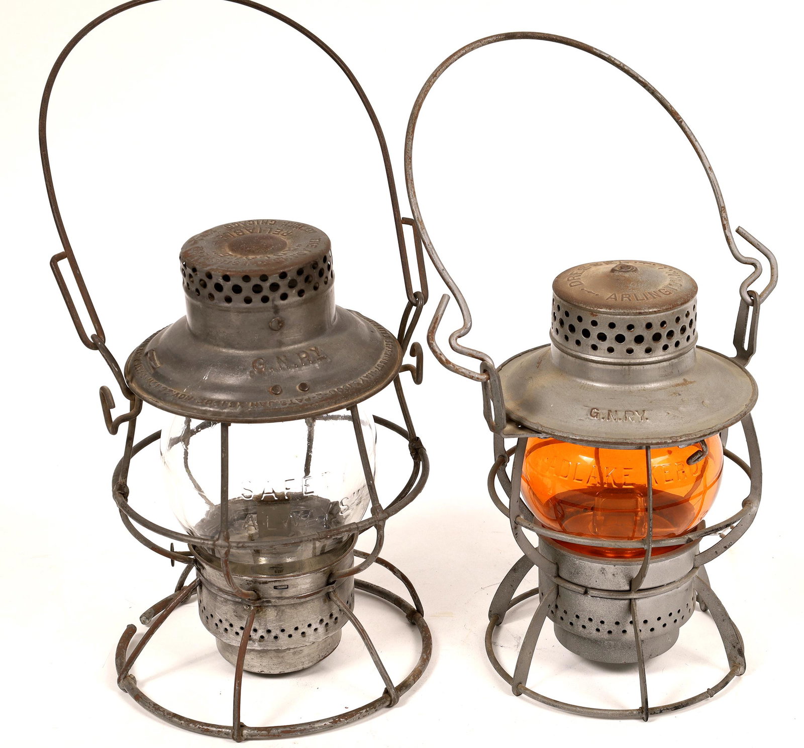 Adlake/Dressel Conductor's Lanterns, Great Northern RY (1 of 5)